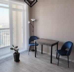 Студия квартира, на длительный срок, 30м2, 24/25 этаж