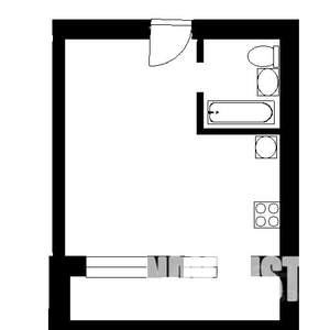 1-к квартира, на длительный срок, 42м2, 14/14 этаж