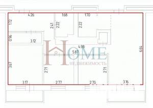 4-к квартира, на длительный срок, 74м2, 12/18 этаж