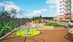 1-к квартира, на длительный срок, 45м2, 23/25 этаж