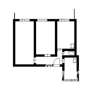 2-к квартира, на длительный срок, 45м2, 4/7 этаж