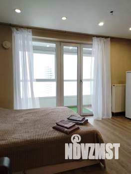 Студия квартира, посуточно, 36м2, 11/17 этаж