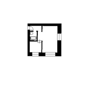 1-к квартира, на длительный срок, 30м2, 2/5 этаж