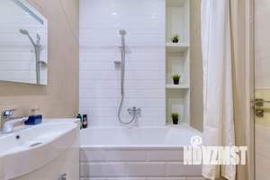 2-к квартира, посуточно, 46м2, 17/25 этаж