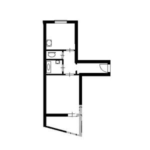 1-к квартира, на длительный срок, 37м2, 4/10 этаж