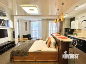 Студия квартира, посуточно, 43м2, 14/18 этаж