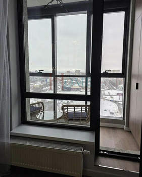 Студия квартира, на длительный срок, 36м2, 25/30 этаж