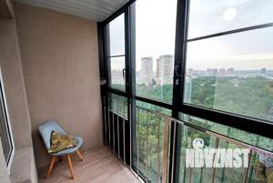 1-к квартира, посуточно, 46м2, 15/20 этаж