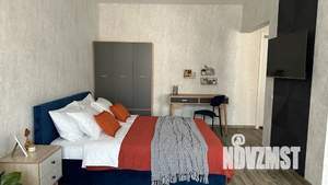 1-к квартира, посуточно, 42м2, 2/17 этаж