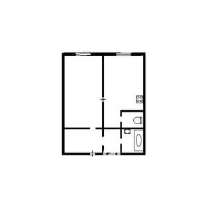 1-к квартира, на длительный срок, 43м2, 3/10 этаж