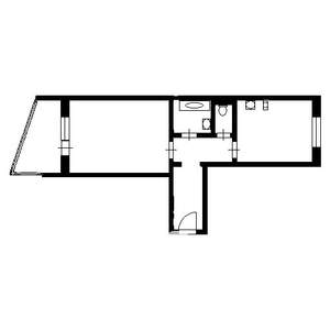 1-к квартира, на длительный срок, 37м2, 7/10 этаж