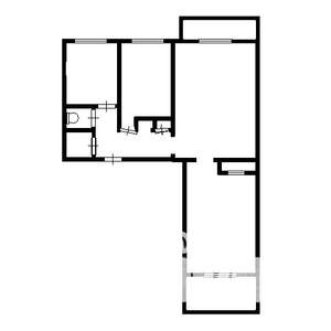 3-к квартира, на длительный срок, 56м2, 6/9 этаж