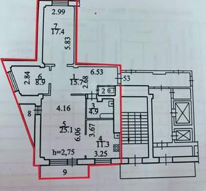 3-к квартира, на длительный срок, 85м2, 15/25 этаж