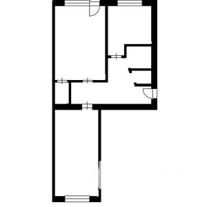 2-к квартира, на длительный срок, 47м2, 3/9 этаж
