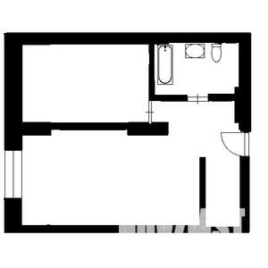 1-к квартира, на длительный срок, 42м2, 2/18 этаж