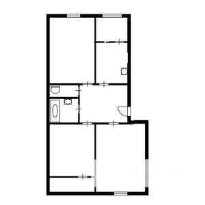 3-к квартира, на длительный срок, 77м2, 3/6 этаж