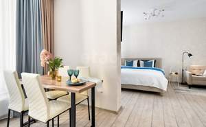 Студия квартира, на длительный срок, 43м2, 9/30 этаж