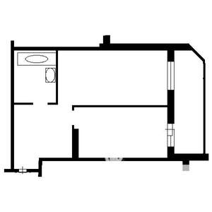 2-к квартира, на длительный срок, 50м2, 6/16 этаж