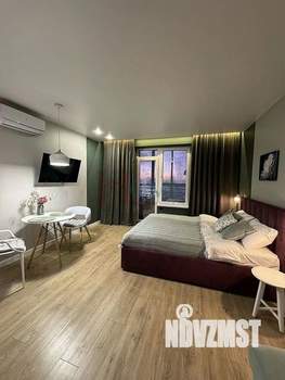 Студия квартира, на длительный срок, 30м2, 15/25 этаж