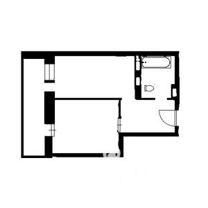 1-к квартира, на длительный срок, 38м2, 6/26 этаж