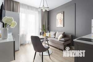 1-к квартира, посуточно, 40м2, 23/25 этаж