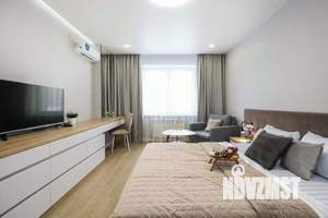 1-к квартира, посуточно, 40м2, 1/1 этаж