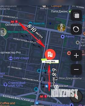 1-к квартира, посуточно, 42м2, 11/19 этаж