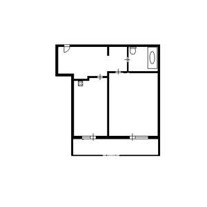 1-к квартира, на длительный срок, 47м2, 11/18 этаж