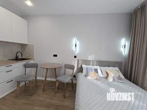 Студия квартира, на длительный срок, 27м2, 2/24 этаж