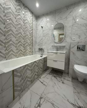 Студия квартира, на длительный срок, 39м2, 24/25 этаж