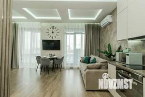 1-к квартира, посуточно, 40м2, 12/23 этаж