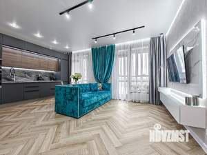 1-к квартира, посуточно, 40м2, 9/30 этаж