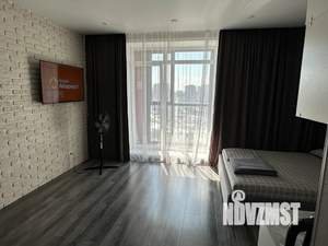 Студия квартира, посуточно, 36м2, 17/23 этаж