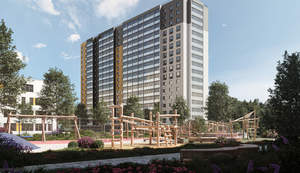 1-к квартира, на длительный срок, 42м2, 16/17 этаж