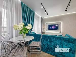 1-к квартира, посуточно, 40м2, 9/30 этаж