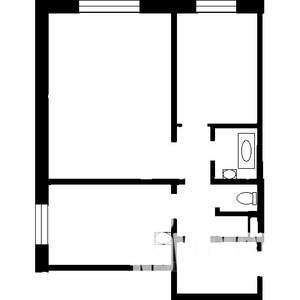 2-к квартира, на длительный срок, 64м2, 4/11 этаж