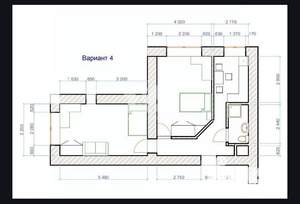 2-к квартира, на длительный срок, 56м2, 6/9 этаж