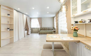 Студия квартира, на длительный срок, 41м2, 2/5 этаж