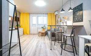 Студия квартира, на длительный срок, 28м2, 17/25 этаж