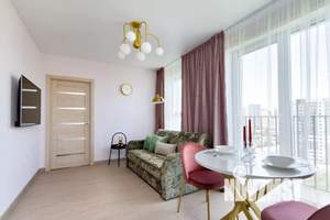 2-к квартира, посуточно, 44м2, 14/19 этаж