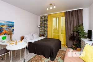 Студия квартира, посуточно, 30м2, 6/25 этаж