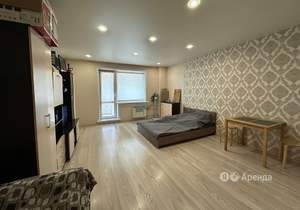 Студия квартира, на длительный срок, 34м2, 4/10 этаж