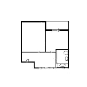 1-к квартира, на длительный срок, 40м2, 13/24 этаж