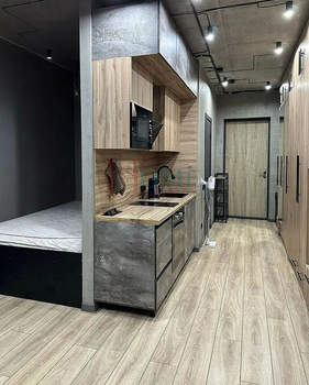 Студия квартира, на длительный срок, 30м2, 12/25 этаж