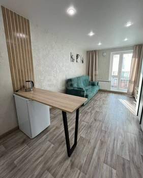 Студия квартира, на длительный срок, 27м2, 4/17 этаж