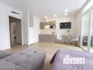 Студия квартира, посуточно, 34м2, 17/25 этаж