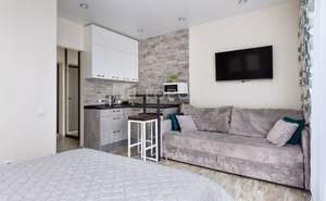 Студия квартира, на длительный срок, 28м2, 6/24 этаж