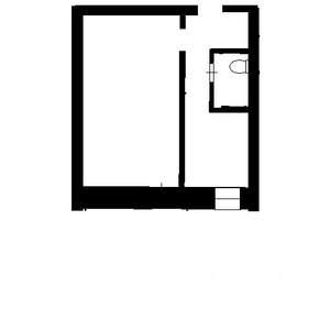 1-к квартира, на длительный срок, 30м2, 8/9 этаж