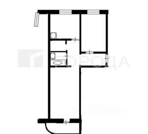 2-к квартира, на длительный срок, 50м2, 7/10 этаж