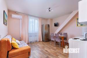 1-к квартира, посуточно, 44м2, 1/1 этаж